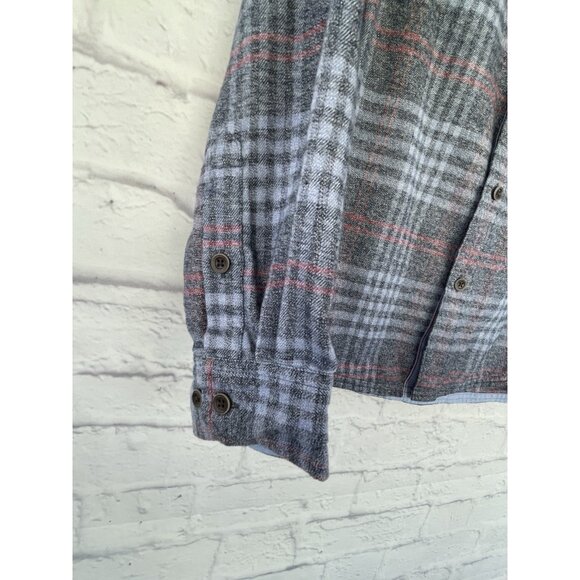 Marmot Jasper Midweight Flannel Shirt Medium Super Soft Long Sleeve Size Medium - Picture 3 of 14